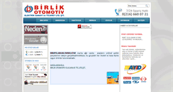 Desktop Screenshot of birlikotomotiv.com.tr
