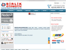 Tablet Screenshot of birlikotomotiv.com.tr