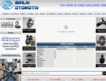 Tablet Screenshot of birlikotomotiv.net